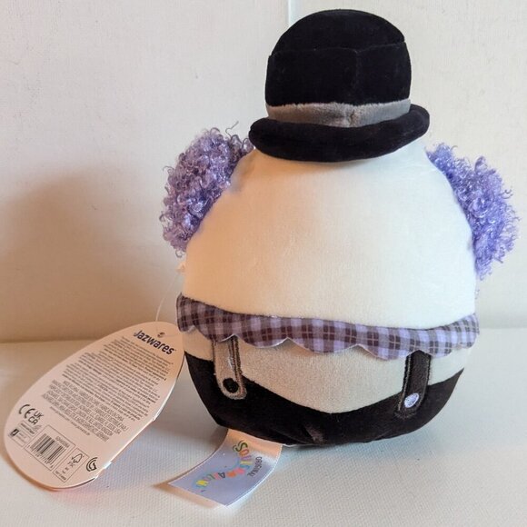 NWT 5" Ms. K Scary Clown Squishmallows Halloween Hobo Plush Toy Steampunk Goth - Picture 5 of 8